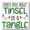 Don't Get Your Tinsel in a Tangle Stencil