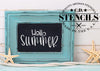 Hello Summer Stencil