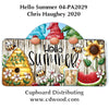 Hello Summer Stencil