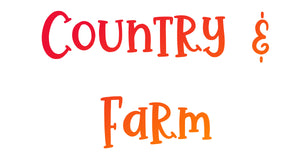 Country & Farm | CD Stencils