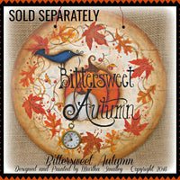 12" Round Pallet Plaque
