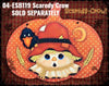 Squatty Pumpkin Plaque