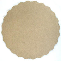 Round Scallop Plaque