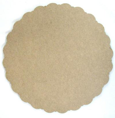 Round Scallop Plaque