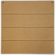 10" x 10" Pallet  Plaque