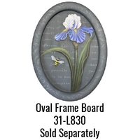 9x12 Oval Frame Board