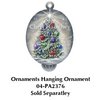 Oval Tree Buddy Ornament