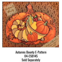 Squatty Pumpkin Plaque