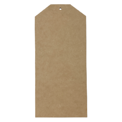 12" Mailing Tag Plaque