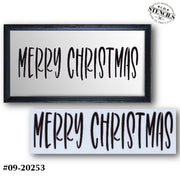 Convertibles: Merry Christmas Stencil