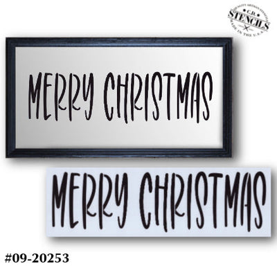 Convertibles: Merry Christmas Stencil