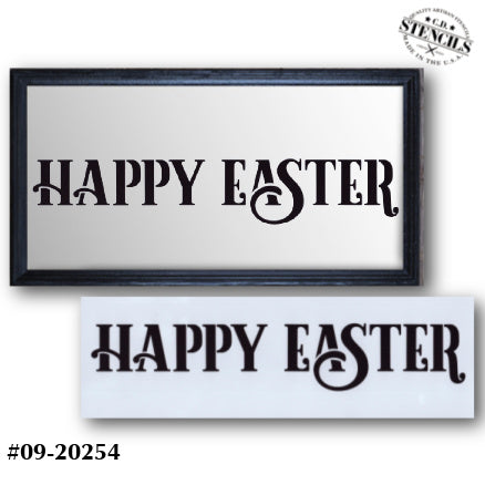 Convertibles: Happy Easter Stencil