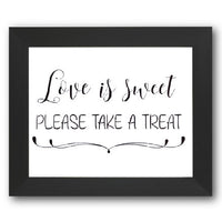 Life is Sweet Please Take a Treat Stencil