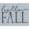 Hello Fall Bold Stencil