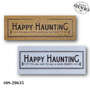 To All a Good Fright Stencil