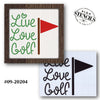 Live Love Golf Stencil