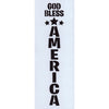 God Bless America Vertical Stencil