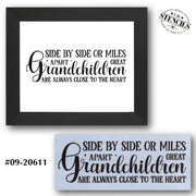 Great Grandchildren are Always Close to the Heart Stencil