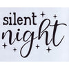 Silent Night Stencil