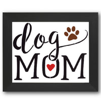 Dog Mom Stencil