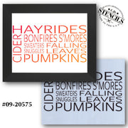 Hayrides Subway Stencil