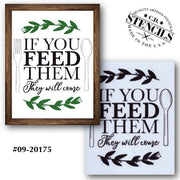 If You Feed Them Stencil