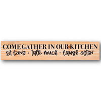 Come Gather in Our Kitchen Stencil