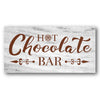 Hot Chocolate Bar Stencil