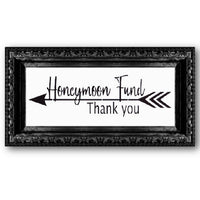 Honeymoon Fund Stencil