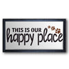 This is Our Happy Place Paws Stencil