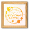 Fall Breeze & Autumn Leaves Stencil