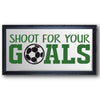 Shoot For Your Goals Stencil