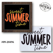 Sweet Summer Time Stencil