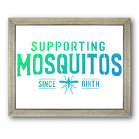 Supporting Mosquitos Stencil