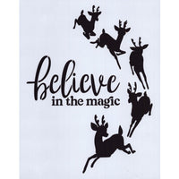 Believe in the Magic Stencil