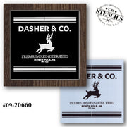 Dasher & Co Stencil