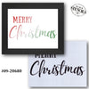 Merry Christmas Stencil