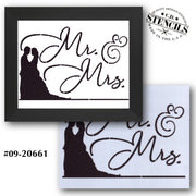 Mr. & Mrs. Stencil