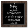 Pick a Seat Not a Side Stencil