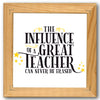 Influence of a Great Teacher