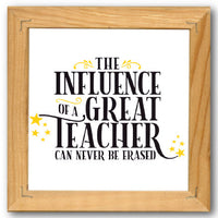 Influence of a Great Teacher