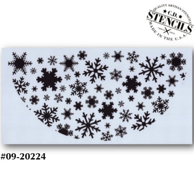 Convertibles: Snowflakes Stencil