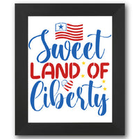 Sweet Land of Liberty Stencil