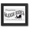 Old Fashioned Sleigh Rides Stencil