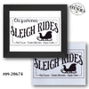 Old Fashioned Sleigh Rides Stencil
