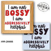 Aggressively Helpful Stencil