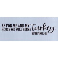 Stuffing 24:7 Stencil