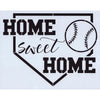 Home Sweet Home Baseball Stencil