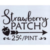 Strawberry Patch Stencil