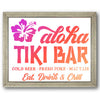 Aloha Tiki Bar Stencil